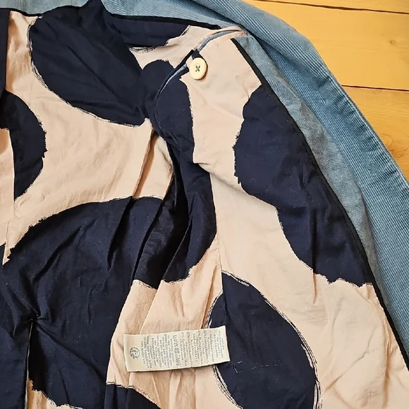 Boden Blue Corduroy Blazer - Picture 2 of 6